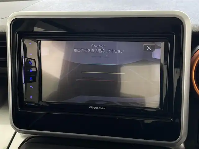 スズキ スペーシア ギア HYBRID XZ 愛知県 2019(平31)年 4.4万km ブリスクブルーメタリック/ガンメタリック2トーンルーフ 純正ディスプレイ　バックカメラ　禁煙車　Ｂｌｕｅｔｏｏｔｈ　デュアルセンサーブレーキ　衝突軽減　車線逸脱　シートヒーター　前後ドラレコ　両側パワスラ　ルーフレール　サーキュレーター　ＬＥＤオートライト　リヤパーキングセンサー