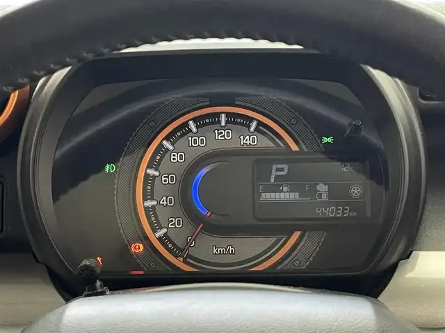 スズキ スペーシア ギア HYBRID XZ 愛知県 2019(平31)年 4.4万km ブリスクブルーメタリック/ガンメタリック2トーンルーフ 純正ディスプレイ　バックカメラ　禁煙車　Ｂｌｕｅｔｏｏｔｈ　デュアルセンサーブレーキ　衝突軽減　車線逸脱　シートヒーター　前後ドラレコ　両側パワスラ　ルーフレール　サーキュレーター　ＬＥＤオートライト　リヤパーキングセンサー
