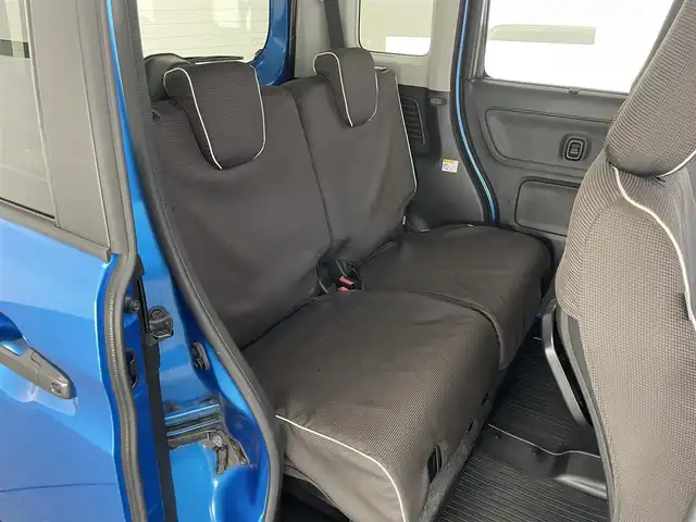 スズキ スペーシア ギア HYBRID XZ 愛知県 2019(平31)年 4.4万km ブリスクブルーメタリック/ガンメタリック2トーンルーフ 純正ディスプレイ　バックカメラ　禁煙車　Ｂｌｕｅｔｏｏｔｈ　デュアルセンサーブレーキ　衝突軽減　車線逸脱　シートヒーター　前後ドラレコ　両側パワスラ　ルーフレール　サーキュレーター　ＬＥＤオートライト　リヤパーキングセンサー