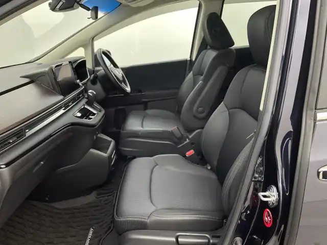 ホンダ オデッセイ ハイブリッド e:HEVアブソルート 新潟県 2021(令3)年 3.5万km プレミアムヴィーナスブラックP ワンオーナー/スマートキー/メモリナビ　型式VXU-217DYi/BT/SD/USB/HDMI/全周囲カメラ/フルセグ/ETC/ドライブレコーダー前後/パワーシート　D席/ハーフレザー/両側パワースライドドア/ホンダセンシング/LEDライト