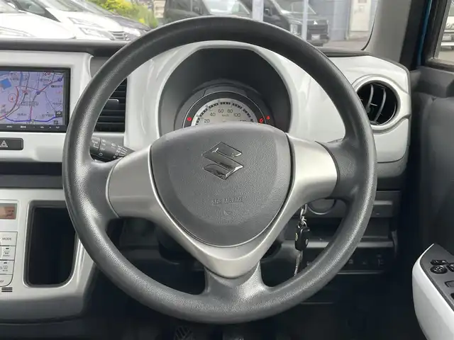 スズキ ハスラー G 千葉県 2014(平26)年 4万km サマーブルーM ４ＷＤ/純正ナビ/ビルトインＥＴＣ/リモコンキー/運転席側シートヒーター/社外アルミホイール/ハロゲンライト/ＡＢＳ