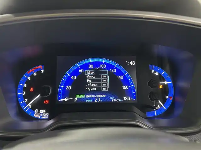 トヨタ カローラツーリング ハイブリッド ダブルバイビー 大阪府 2022(令4)年 2.4万km プラチナホワイトパールマイカ モデリスタエアロ 純正ナビ(フルセグ/DVD再生/Bluetooth) バックカメラ ETC 衝突軽減 レーダークルコン クリアランスソナー レーンアシスト ハーフレザー ワンオーナー