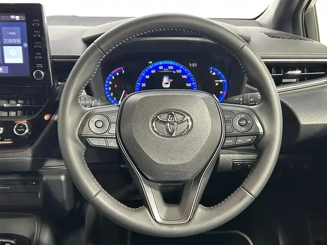 トヨタ カローラツーリング ハイブリッド ダブルバイビー 大阪府 2022(令4)年 2.4万km プラチナホワイトパールマイカ モデリスタエアロ 純正ナビ(フルセグ/DVD再生/Bluetooth) バックカメラ ETC 衝突軽減 レーダークルコン クリアランスソナー レーンアシスト ハーフレザー ワンオーナー