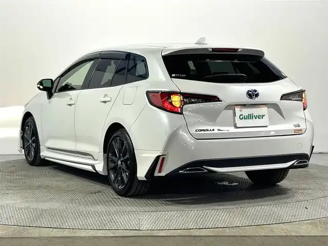 トヨタ カローラツーリング ハイブリッド ダブルバイビー 大阪府 2022(令4)年 2.4万km プラチナホワイトパールマイカ モデリスタエアロ 純正ナビ(フルセグ/DVD再生/Bluetooth) バックカメラ ETC 衝突軽減 レーダークルコン クリアランスソナー レーンアシスト ハーフレザー ワンオーナー