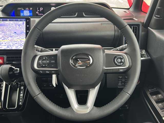 ダイハツ タント カスタム RS 愛知県 2024(令6)年 1.2万km ブラックマイカメタリック/シャイニングホワイトパール /禁煙車/ワンオーナー//ディーラー10インチSDナビ//純正12.8インチフリップダウンモニター//フルセグTV/Bluetooth//CD・DVD/HDMI・USB//ビルトインETC2.0//前方ドライブレコーダー/（DRN-H72N）//純正オプションALPINE/プレミアムサウンドシステム//スマートアシスト//衝突軽減ブレーキ//車線逸脱抑制・警報機能//誤発進抑制機能//コーナーセンサー//アダプティブクルーズコントロール//両側パワースライドドア//D/N席シートヒーター//電動パーキング//ブレーキホールド//電格ミラーウィンカー//プッシュスタート//ISOFIX//純正ドアバイザー//フロアマット//スマートキー×2//取扱説明書//新車保証書