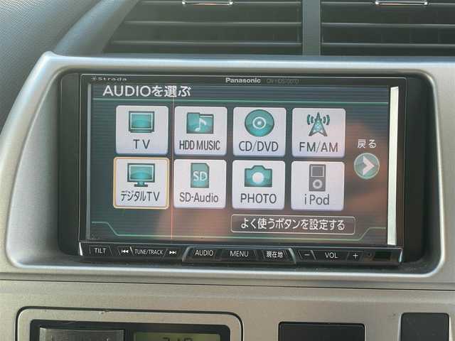 トヨタ ラクティス G Lパッケージ 愛知県 2008(平20)年 7.5万km グレーメタリック /当店買取/禁煙/タイヤ製造年2024年//社外ナビCN-DS700TD//地デジ/HDD/CD/DVD/SD//SRSカーテンエアバック//電動格納ミラー/Aライト//ETC//革巻きステア//保証書/取説/スマートドアロックキー/プッシュスタート