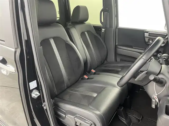ホンダ Ｎ ＢＯＸ カスタム L ターボ 福島県 2022(令4)年 3.2万km クリスタルブラックパール ホンダセンシング　/・CMBS/・車線逸脱警報/・レーダークルーズコントロール/・レーンアシスト/・先行車発進告知/・誤発信抑制機能/アルパインフローティングナビゲーション　/【AM/FM/SD/HDMI/Bluetooth/フルセグ】/バックカメラ　/ハーフレザーシート　/両側パワースライドドア　/電子パーキング　/ブレーキホールド　/・ステアリングスイッチ　/・革巻きステアリング/プッシュスタート/・スマートキー/LEDライト/・オートライト/・フォグライト/USB入力端子/オートミラー