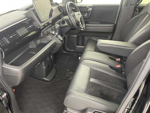 ホンダ Ｎ ＢＯＸ カスタム L ターボ 福島県 2022(令4)年 3.2万km クリスタルブラックパール ホンダセンシング　/・CMBS/・車線逸脱警報/・レーダークルーズコントロール/・レーンアシスト/・先行車発進告知/・誤発信抑制機能/アルパインフローティングナビゲーション　/【AM/FM/SD/HDMI/Bluetooth/フルセグ】/バックカメラ　/ハーフレザーシート　/両側パワースライドドア　/電子パーキング　/ブレーキホールド　/・ステアリングスイッチ　/・革巻きステアリング/プッシュスタート/・スマートキー/LEDライト/・オートライト/・フォグライト/USB入力端子/オートミラー