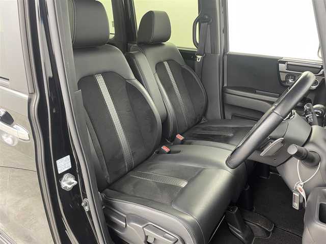 ホンダ Ｎ ＢＯＸ カスタム L ターボ 福島県 2022(令4)年 3.2万km クリスタルブラックパール ホンダセンシング　/・CMBS/・車線逸脱警報/・レーダークルーズコントロール/・レーンアシスト/・先行車発進告知/・誤発信抑制機能/アルパインフローティングナビゲーション　/【AM/FM/SD/HDMI/Bluetooth/フルセグ】/バックカメラ　/ハーフレザーシート　/両側パワースライドドア　/電子パーキング　/ブレーキホールド　/・ステアリングスイッチ　/・革巻きステアリング/プッシュスタート/・スマートキー/LEDライト/・オートライト/・フォグライト/USB入力端子/オートミラー