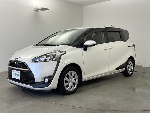 トヨタ シエンタ G 兵庫県 2016(平28)年 3.9万km ホワイトパールクリスタルシャイン ・Toyota Safety Sense/・プリクラッシュセーフティ（レーザーレーダー＋単眼カメラ方式）/・レーンディパーチャーアラート/・オートマチックハイビーム/・先行車発進告知機能/・LEDランプパッケージ/・Bi-Beam LED ヘッドランプ［ハイ・ロービーム］（オートレベリング機能 +LED クリアランスランプ）/・フロントフォグランプ（ハロゲン）/・リヤコンビネーションランプ（LED ランプパッケージ専用）/・コンライト（ライト自動点灯+消灯システム）/・ナビレディパッケージ/・バックカメラ/・ステアリングスイッチ（オーディオ操作）/・純正ナビ＆TV＆BT＆DVD＆SD/・両側パワースライドドア/・前後ドライブレコーダー/・革巻きステアリング/・スマートキー/・ETC/・アイドリングストップ