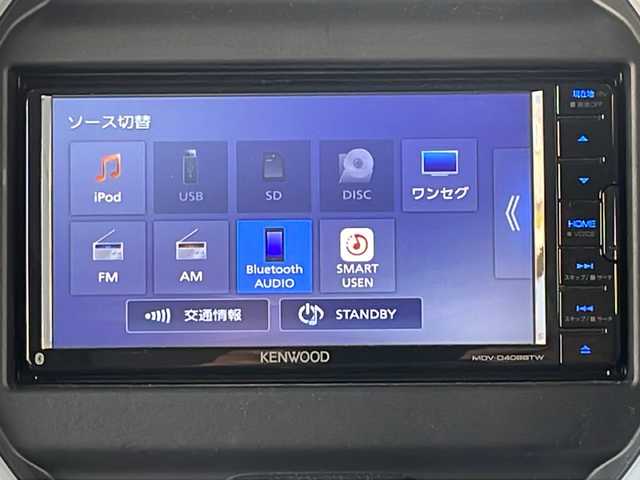 スズキ ハスラー HYBRID G 山口県 2021(令3)年 1.1万km ピュアホワイトP ワンオーナー　/バックカメラ　/社外７型メモリナビ/AM/FM/CD/DVD/iPod/Bluetooth/ワンセグTV　/前席シートヒーター　/コーナーセンサー　/オートライト　/レーンキープアシスト　/衝突被害軽減ブレーキ　/ステアリングスイッチ　/ドアバイザー/スマートキー/スペアキー/ＥＴＣ　/前後型ドライブレコーダー