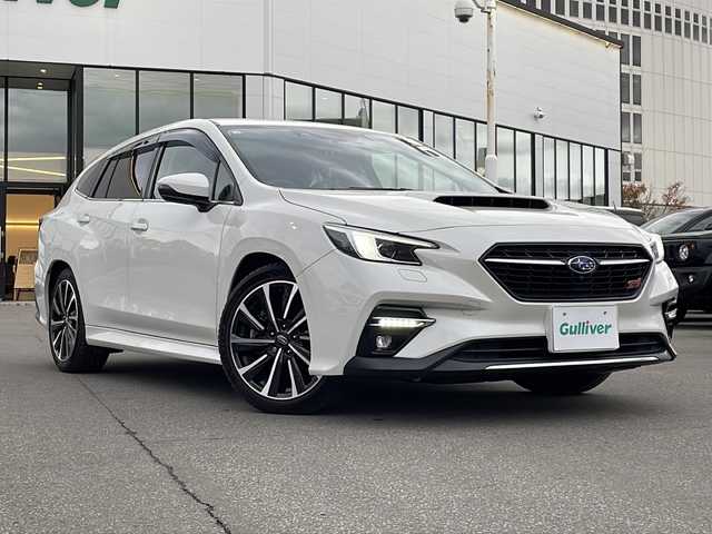 スバル レヴォーグ 1．8STIスポーツ EX 青森県 2020(令2)年 7万km クリスタルホワイトP ・4WD/・レザーシート/・ターボ/・純正メモリーナビ/・フルセグTV/BT/DVD/USB/・衝突軽減装置/・横滑り抑制装置/・レーンキープアシスト/・バック・サイドカメラ/・D＋N席シートヒーター/・D＋N席パワーシート/・パワーバックドア/・レーダークルーズコントロール/・オートライト/・オートハイビーム/・パドルシフト/・純正フロアマット/・LEDヘッドライト/・ETC/・ドライブレコーダー/・スペアキー/・純正AW18インチ/・保証書、取説