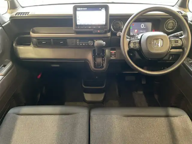 ホンダ Ｎ ＢＯＸ カスタム 埼玉県 2025(令7)年 0.1千km クリスタルブラックパール ホンダセンシング　/純正8インチメモリナビ/　　BT/フルセグ　/バックカメラ　/片側パワースライドドア /レーダークルーズコントロール/LEDオートライト /シートヒーター /純正14インチアルミホイール/電子パーキング /ステアリングスイッチ