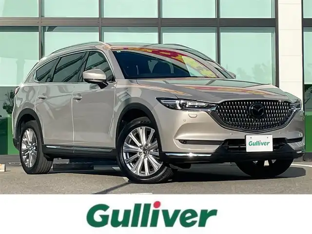 マツダ ＣＸ－８ XD エクスクルーシブモード 和歌山県 2022(令4)年 6.2万km プラチナクォーツメタリック 純正ナビ/(AM/FM/Bluetooth/USB)/全方位カメラ/BOSEプレミアムサウンド/衝突軽減ブレーキ/横滑り防止機能/レーンキープアシスト/レーダークルコン/コーナーセンサー/パワーバックドア/アイドリングストップ/ETC/ドラレコ/USB入力/シートヒーター/シートクーラー/ステアリングヒーター/パドルシフト/純正マット/プッシュスタート/スマートキー/LEDヘッドライト/フォグランプ