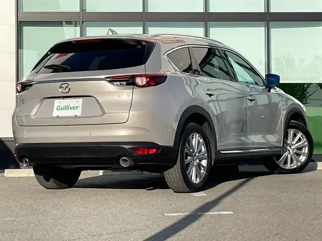 マツダ ＣＸ－８ XD エクスクルーシブモード 和歌山県 2022(令4)年 6.2万km プラチナクォーツメタリック 純正ナビ/(AM/FM/Bluetooth/USB)/全方位カメラ/BOSEプレミアムサウンド/衝突軽減ブレーキ/横滑り防止機能/レーンキープアシスト/レーダークルコン/コーナーセンサー/パワーバックドア/アイドリングストップ/ETC/ドラレコ/USB入力/シートヒーター/シートクーラー/ステアリングヒーター/パドルシフト/純正マット/プッシュスタート/スマートキー/LEDヘッドライト/フォグランプ