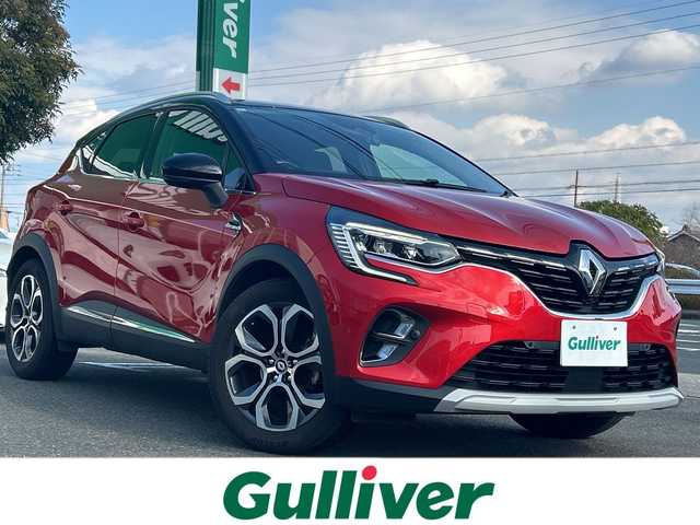 ルノー ルノー キャプチャー インテンス テックパック 愛知県 2022(令4)年 5.4万km 赤Ⅱ /カラーコード(XPA)/(ルージュフラムM+ノワールエトワールM)//ワンオーナー//純ディスプレイオーディオ/(Radio/Bluetooth/USB)/(AppleCarPlay/AndroidAuto)//黒レザーシート/(前席シートヒーター)/(D席パワーシート)//アラウンドビューカメラ//レーダークルーズコントロール//アクティブブレーキ//車間距離警告//標識認識//レーンキープアシスト//死角警告//コーナーセンサー//前後ドライブレコーダー//ＥＴＣ//パドルシフト//ステアリングヒーター//スマートキー//スペアキーx1//電動パーキングブレーキ//ＬＥＤヘッドライト