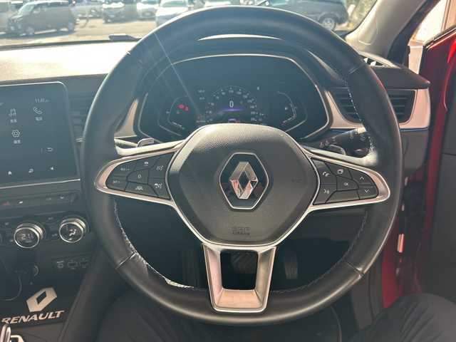 ルノー ルノー キャプチャー インテンス テックパック 愛知県 2022(令4)年 5.4万km 赤Ⅱ /カラーコード(XPA)/(ルージュフラムM+ノワールエトワールM)//ワンオーナー//純ディスプレイオーディオ/(Radio/Bluetooth/USB)/(AppleCarPlay/AndroidAuto)//黒レザーシート/(前席シートヒーター)/(D席パワーシート)//アラウンドビューカメラ//レーダークルーズコントロール//アクティブブレーキ//車間距離警告//標識認識//レーンキープアシスト//死角警告//コーナーセンサー//前後ドライブレコーダー//ＥＴＣ//パドルシフト//ステアリングヒーター//スマートキー//スペアキーx1//電動パーキングブレーキ//ＬＥＤヘッドライト