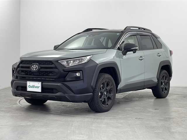 トヨタ ＲＡＶ４ アドベンチャー オフロードPKGⅡ 群馬県 2023(令5)年 1万km 緑 純正１０．５型ナビ　バックカメラ　デジタルインナーミラー　メモリシート　レザーシート　シートヒーター／エアシート　ＢＳＭ　ステアリングヒーター　アダプティブハイビームシステム　純正アルミホイール　禁煙