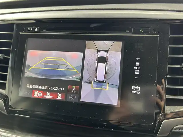 ホンダ オデッセイ アブソルート EX 大阪府 2014(平26)年 3.9万km クリスタルブラックパール 純正ナビ(フルセグ/DVD再生/Bluetooth) 360カメラ 後席モニター ETC 両側パワースライドドア ハーフレザー パワーシート オットマン クルコン BSM ワンオーナー