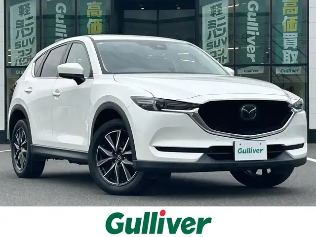 マツダ ＣＸ－５ XD プロアクティブ 岡山県 2017(平29)年 6.6万km スノーフレイクホワイトパールマイカ 衝突軽減ブレーキ/純正ナビ（AM.FM.BT.フルセグ.CDDVD）/バックビューモニター/アイドリングストップ/コーナーセンサー/レーンディパーチャアラート/アダプティブクルーズコントロール/ステアリングヒーター/シートヒーター/パワーバックドア/電子パーキングシステム/ドライブレコーダー/純正19インチアルミホイール/プッシュスタート/スマートキー