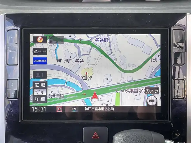 ダイハツ タント カスタムX トップED LTD SAⅢ 兵庫県 2018(平30)年 10.1万km パールホワイトⅢ (株)IDOMが運営する【じしゃロン神戸名谷店】の自社ローン専用車両になりますこちらは現金またはオートローンご利用時の価格です。自社ローンご希望の方は別途その旨お申付け下さい。/純正ナビ/Bluetooth接続/全方位カメラ/ETC/衝突被害軽減システム/オートハイビーム/両側パワースライドドア/シートヒーター/コーナーセンサー/スマートキー/スペアキー１本