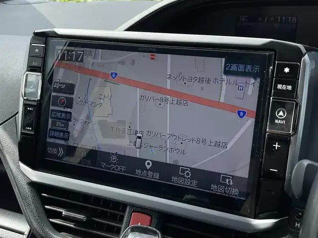 トヨタ ノア Si ダブルバイビーⅢ 新潟県 2021(令3)年 6.8万km ホワイトパールクリスタルシャイン 4WD/社外11インチメモリナビ(EX11NX)/CD/DVD/BT/フルセグテレビ/バックカメラ/ETC/フリップダウンモニター/衝突被害軽減ブレーキ/レーンキープアシスト/クルーズコントロール/両側パワースライドドア/半革シート/ステアリングスイッチ/スマートキー/プッシュスタート/LEDヘッドライト/オートライト/フォグランプ/社外18インチアルミホイール/純正16インチAW冬タイヤ車載