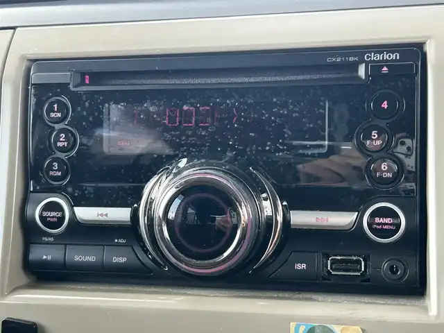 スズキ ラパン X 福島県 2013(平25)年 6.9万km チェリーピンクパールメタリック 社外オーディオ/型番：CX2118K/【CD/USB】/アイドリングストップ/純正フロアマット/ドアバイザー