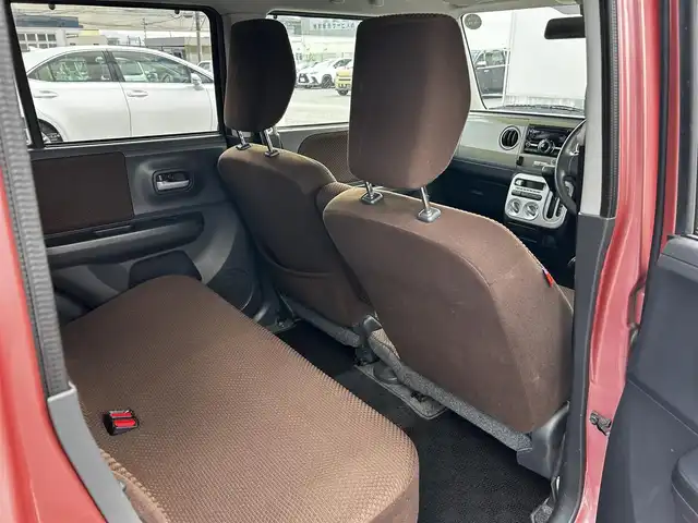 スズキ ラパン X 福島県 2013(平25)年 6.9万km チェリーピンクパールメタリック 社外オーディオ/型番：CX2118K/【CD/USB】/アイドリングストップ/純正フロアマット/ドアバイザー