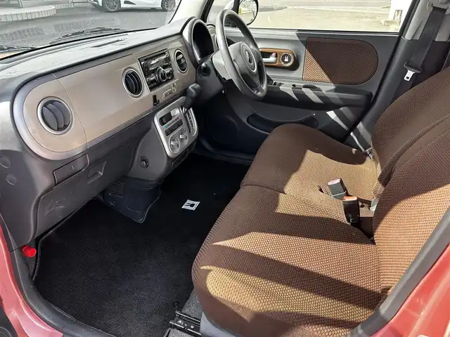 スズキ ラパン X 福島県 2013(平25)年 6.9万km チェリーピンクパールメタリック 社外オーディオ/型番：CX2118K/【CD/USB】/アイドリングストップ/純正フロアマット/ドアバイザー