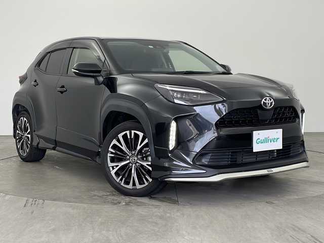 トヨタ ヤリスクロス Z 兵庫県 2021(令3)年 4.5万km ブラックマイカ ・トヨタセーフティセンス/・プリクラッシュセーフティ/・レーンキープアシスト/・レーダークルーズコントロール/・オートマチックハイビーム/・クリアランスソナー/・ブラインドスポットモニター/・モデリスタエアロ/・TRDマフラー/・純正ディスプレイオーディオ/TV/BT/USB/カープレイ/ナビ機能】/・バックカメラ/・ステアリングスイッチ/・ETC/・前後ドライブレコーダー/・ハーフレザーシート/・パワーシート(D席)/・シートヒーター(D/N席)/・スマートキー/・プッシュスタート/・電動パーキングブレーキ/・LEDヘッドライト/オートライト/・純正フロアマット/・サイドバイザー