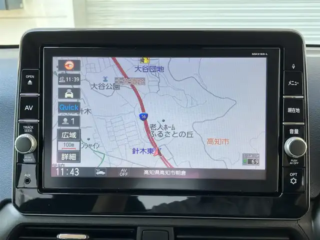 日産 デイズ ハイウェイスターX 高知県 2019(令1)年 6.1万km オーシャンブルーP 純正９型ナビ　/フルセグＴＶ　/Bluetooth接続/バックカメラ　/エマージェンシーブレーキ　/衝突軽減　/ナビ連動ドラレコ　/プッシュスタート　/ＬＥＤオートライト　/フォグランプ　/純正ＡＷ　/保証書/取扱説明書/アイドリングストップ