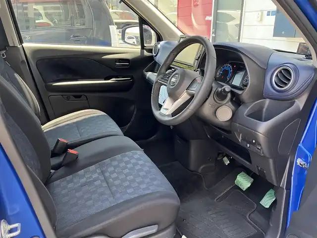 日産 デイズ ハイウェイスターX 高知県 2019(令1)年 6.1万km オーシャンブルーP 純正９型ナビ　/フルセグＴＶ　/Bluetooth接続/バックカメラ　/エマージェンシーブレーキ　/衝突軽減　/ナビ連動ドラレコ　/プッシュスタート　/ＬＥＤオートライト　/フォグランプ　/純正ＡＷ　/保証書/取扱説明書/アイドリングストップ