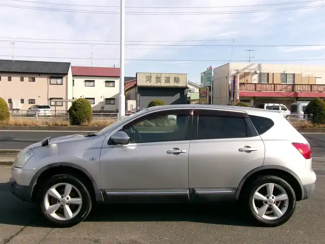 日産 デュアリス 20G 三重県 2010(平22)年 14.3万km ダイヤモンドシルバー ♪ワンオーナー/♪ガラスルーフ/インテリキー×2/純正HDDナビ/・TV・SD/・DVD再生/・CD録音/・バックカメラ/純正17インチAW/HIDヘッドライト/フォグライト/オートライト/革巻ステアリング/電格ミラー/プライバシーガラス/フロアマット/ドアバイザー/ETC/サイド/カーテンエアバック