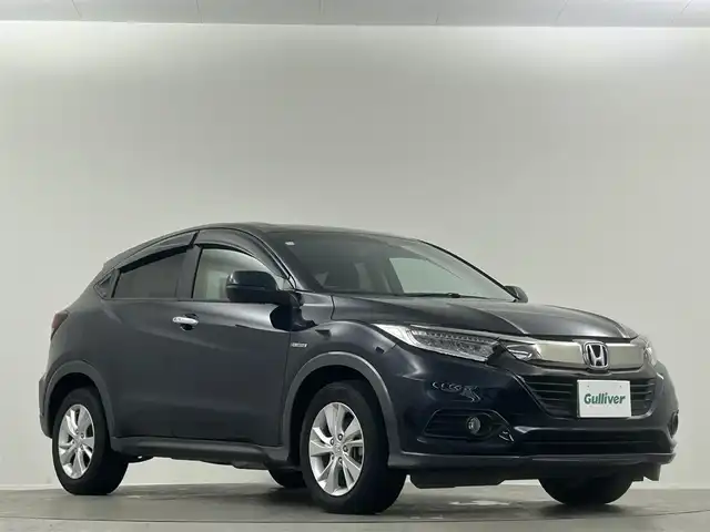 ホンダ ヴェゼル ハイブリッド X ホンダセンシング 埼玉県 2020(令2)年 5.1万km ミッドナイトブルービームM 純正８型ナビ　バックカメラ　Ｂｌｕｅｔｏｏｔｈ　ＨＤＭＩ　フルセグＴＶ　カロッツェリア９型リアモニター 追従クルコン レーンアシスト 前後ドライブレコーダー スペアキー パドルシフト