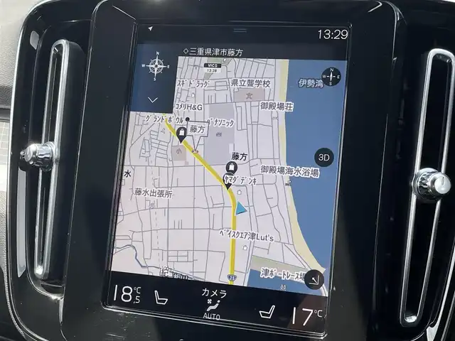 ボルボ ＸＣ４０ B4 AWD モメンタム 三重県 2021(令3)年 2.3万km オニキスブラックP ワンオーナー/360°ビューカメラ/HDDナビ/フルセグテレビ/パワーバックドア/パワーシート/シートヒーター/LEDヘッドライト/純正18インチアルミホイール/ルーフレール/アダクティブクルーズコントロール/Bluetooth/Apple CarPlay/Android Auto