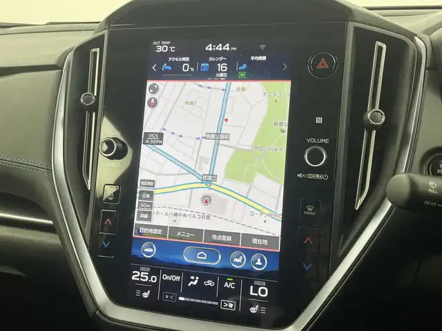 スバル レヴォーグ 1．8GT－H EX 福岡県 2021(令3)年 2.1万km クリスタルブラックシリカ 純正１１．６インチナビ　/バック／サイドカメラ　/ＥＴＣ　/前方ドラレコ　/レーダークルコン　/コーナーセンサー　/衝突軽減ブレーキ　/レーンキープ　/パドルシフト　/パワーシート/全席シートヒーター　/パワーバックドア　/純正１８インチＡＷ