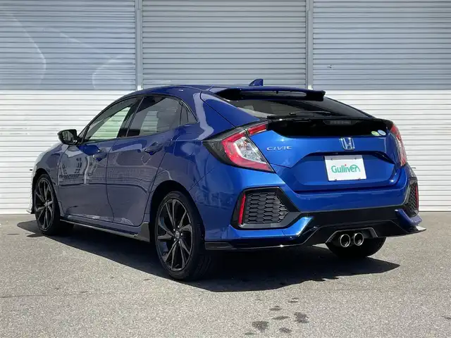 ホンダ シビック ハッチバック ホンダセンシング 福島県 2018(平30)年 4.6万km ブリリアントスポーティブルーメタリック2トーン ワンオーナー/純正メモリーナビ/CD/SD/BT/USB/ホンダセンシング/レーダークルーズコントロール/ステアリングリモコン/アイドリングストップ/バックカメラ/シートヒーター/ドライブレコーダー/ビルトインETC/オートライト/LEDヘッドライト/フォグライト/フロアマット