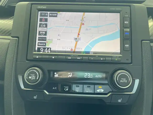 ホンダ シビック ハッチバック ホンダセンシング 福島県 2018(平30)年 4.6万km ブリリアントスポーティブルーメタリック2トーン ワンオーナー/純正メモリーナビ/CD/SD/BT/USB/ホンダセンシング/レーダークルーズコントロール/ステアリングリモコン/アイドリングストップ/バックカメラ/シートヒーター/ドライブレコーダー/ビルトインETC/オートライト/LEDヘッドライト/フォグライト/フロアマット