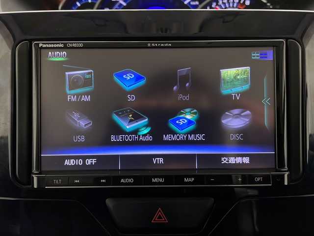 ダイハツ タント カスタム RS トップED SAⅡ 長野県 2016(平28)年 6.9万km パールホワイトⅢ メモリナビ/バックカメラ/フルセグTV/ETC/FM/AM/ドライブレコーダー（前方）/両側パワースライドドア/アイドリングストップ/横滑り防止装置/盗難防止装置/衝突被害軽減システム/電格ミラー/オートライト/エンジンスタートボタン/サンシェード/純正フロアマット/純正15インチアルミ夏タイヤ/ドアバイザー/スマートキー