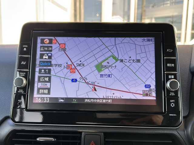 日産 デイズ ハイウェイスターG ターボ 静岡県 2022(令4)年 1.1万km グレーⅡ 純正ナビ/・ipod/SD/USB/SD/DVD/Bluetooth/・ラジオ/フルセグTV/主要装備/・全方位カメラ　/・ドライブレコーダー　/・ＥＴＣ２．０　/・ステアリングリモコン　/・アイドリングストップ　/・オートライト　/・オートハイビーム　/・エマージェンシーブレーキ　/・ＳＯＳコール　/・ＬＥＤヘッドライト/・プッシュスタート/・スマートキー/・フォグランプ/・純正フロアマット/・純正アルミホイール