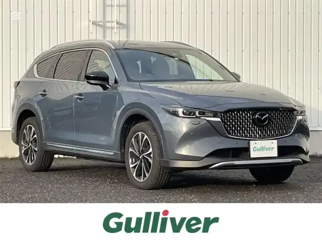 マツダ ＣＸ－８ XD ブラックトーンエディション 熊本県 2023(令5)年 2.7万km ポリメタルグレーM ワンオーナー車/純正ナビ　BT/USB/AppleCarPlay/AndroidAuto/AM/FM/・フルセグTV/全方位カメラ/・バックカメラ/前後ドラレコ/レザーシート/・全席シートヒーター/・D/Nパワーシート/ETC/パワーバックドア/電子パーキングブレーキ/・オートブレーキホールド/本革巻きステアリング/・ステアリングヒーター/・ステアリングリモコン/オートクルーズコントロール/置くだけ充電/プッシュスタート/・スマートキー/ロールサンシェード/全席オートエアコン/・前席デュアルエアコン/純正フロアマット/純正AW/LEDヘッドライト/・オートライト