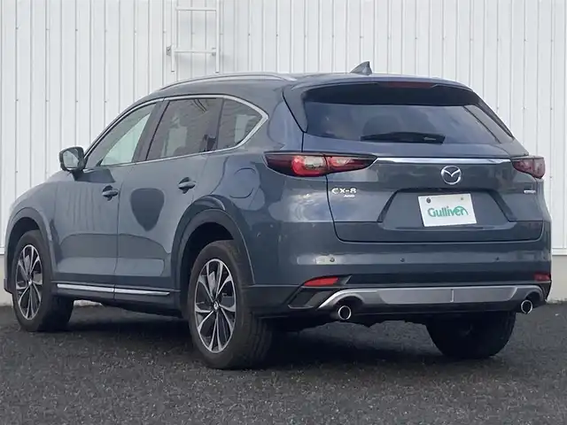 マツダ ＣＸ－８ XD ブラックトーンエディション 熊本県 2023(令5)年 2.7万km ポリメタルグレーM ワンオーナー車/純正ナビ　BT/USB/AppleCarPlay/AndroidAuto/AM/FM/・フルセグTV/全方位カメラ/・バックカメラ/前後ドラレコ/レザーシート/・全席シートヒーター/・D/Nパワーシート/ETC/パワーバックドア/電子パーキングブレーキ/・オートブレーキホールド/本革巻きステアリング/・ステアリングヒーター/・ステアリングリモコン/オートクルーズコントロール/置くだけ充電/プッシュスタート/・スマートキー/ロールサンシェード/全席オートエアコン/・前席デュアルエアコン/純正フロアマット/純正AW/LEDヘッドライト/・オートライト