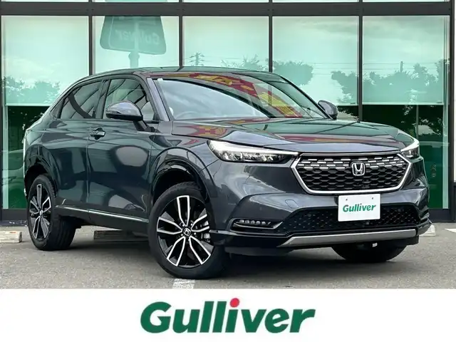 ホンダ ヴェゼル ハイブリッド e:HEV Z 大阪府 2023(令5)年 2.4万km メテオロイドグレーメタリック 純正コネクトナビ/フルセグTV/(AM/FM/AppleCarPlay/Bluetooth)/全方位カメラ/衝突軽減ブレーキ/横滑り防止機能/レーダークルコン/コーナーセンサー/シートヒーター/ステアリングヒーター/パワーバックドア/LEDヘッドライト/オートライト/オートマチックハイビーム/置くだけ充電/ビルトインETC