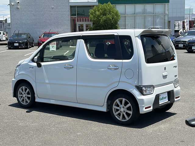 スズキ ワゴンＲ スティングレー HYBRID X 鹿児島県 2018(平30)年 20万km ピュアホワイトP ナビ　/ＴＶ　/全方位カメラ　/ＨＵＤ　/Bluetooth接続　/純正アルミホイール　/ETC /シートヒーター　/スマートキー　/プッシュスタート/アイドリングストップ　/純正フロアマット　/LEDヘッドライト　/オートライト/オートエアコン/フルフラットシート/レーンキープアシスト/横滑り防止装置/衝突被害軽減システム