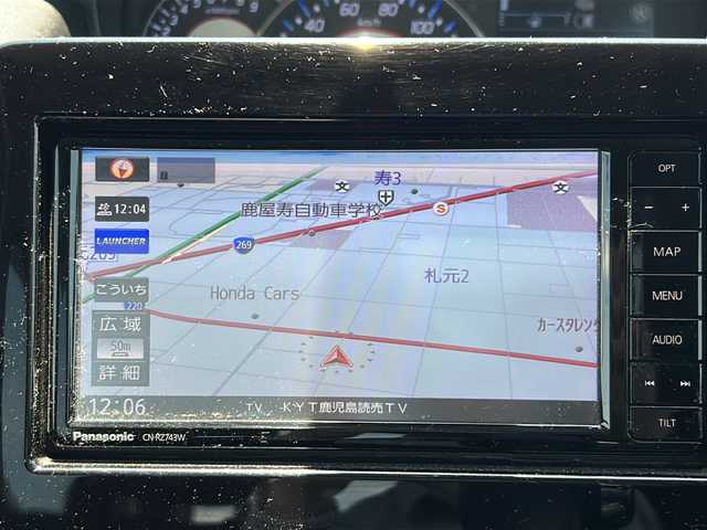 スズキ ワゴンＲ スティングレー HYBRID X 鹿児島県 2018(平30)年 20万km ピュアホワイトP ナビ　/ＴＶ　/全方位カメラ　/ＨＵＤ　/Bluetooth接続　/純正アルミホイール　/ETC /シートヒーター　/スマートキー　/プッシュスタート/アイドリングストップ　/純正フロアマット　/LEDヘッドライト　/オートライト/オートエアコン/フルフラットシート/レーンキープアシスト/横滑り防止装置/衝突被害軽減システム