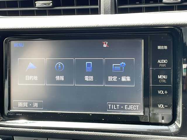 トヨタ アクア S 長野県 2015(平27)年 8.2万km シルバーM 純正メモリナビフルセグTV/バックカメラ/ETC/社外アルミ付き冬タイヤ積込/プッシュスタートエンジン/シートヒーター /保証書・取説/スペアキー/ワンオーナー