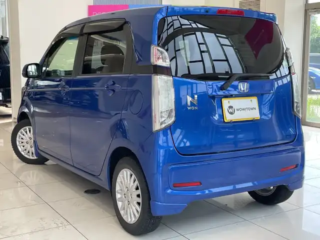 ホンダ Ｎ ＷＧＮ G スタイリッシュパッケージ 埼玉県 2015(平27)年 4.6万km ブリリアントスポーティブルーメタリック2トーン 純正ディスプレイオーディオ/ CD/BT/USB/バックカメラ/クルーズコントロール/オートライト/ハーフレザーシート/14インチアルミホイール/ステアリングスイッチ/純正フロアマット/ドアバイザー/スマートキー/ETC