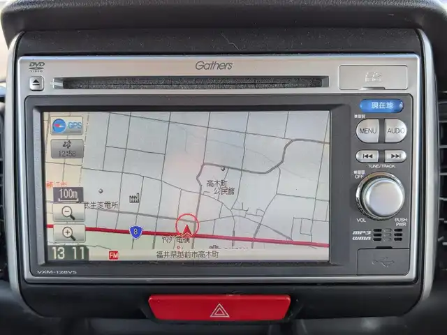 ホンダ Ｎ ＢＯＸ カスタム G Lパッケージ 福井県 2012(平24)年 10.8万km クリスタルブラックパール 純正14インチAW/バックカメラ/片側パワースライドドア/キセノンヘッドライト/Fフォグ/ETC/アイドリングストップ/横滑り防止装置/純正ディーラーオプションナビ/ワンセグテレビ/盗難防止装置/ダブルエアバッグ/スマートキー