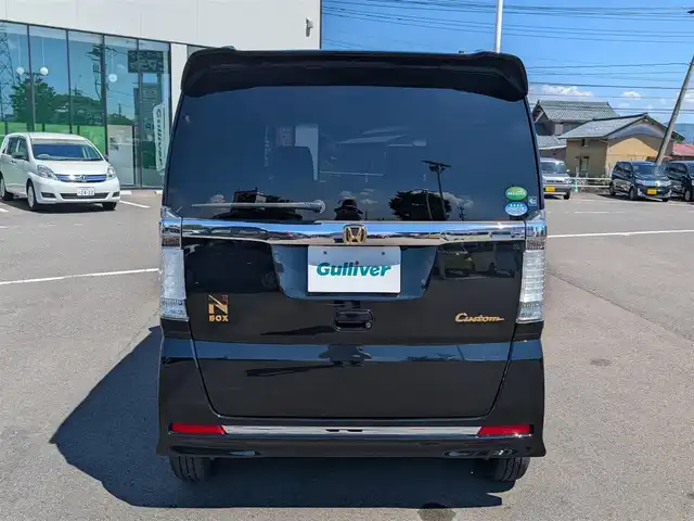 ホンダ Ｎ ＢＯＸ カスタム G Lパッケージ 福井県 2012(平24)年 10.8万km クリスタルブラックパール 純正14インチAW/バックカメラ/片側パワースライドドア/キセノンヘッドライト/Fフォグ/ETC/アイドリングストップ/横滑り防止装置/純正ディーラーオプションナビ/ワンセグテレビ/盗難防止装置/ダブルエアバッグ/スマートキー