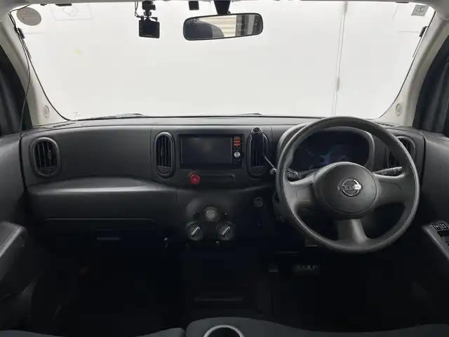 日産 キューブ 15X 茨城県 2016(平28)年 4.9万km ダークメタルグレー 純正ナビ/バックカメラ/ワンセグ/ETC/ドラレコ/HIDヘッドライト/アイドリングストップ/スマートキー/プッシュスタート